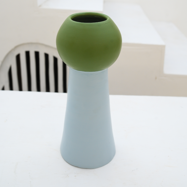 Fern Two Toned Vase 1